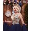 image:imageScarlet Darkness Corset Tops for Women Sweetheart Neckline Overbust BustierBlue Flower Cluster