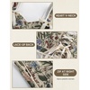image:imageScarlet Darkness Corset Tops for Women Sweetheart Neckline Overbust BustierCream Chrysanthemum