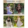 image:imageScarlet Darkness Corset Tops for Women Sweetheart Neckline Overbust BustierDark Black