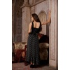image:imageScarlet Darkness Corset Tops for Women Sweetheart Neckline Overbust BustierDark Black