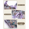 image:imageScarlet Darkness Corset Tops for Women Sweetheart Neckline Overbust BustierPurple Chrysanthemum