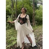image:imageScarlet Darkness Corset Tops for Women Sweetheart Neckline Overbust BustierRed Floral