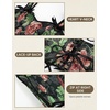 image:imageScarlet Darkness Corset Tops for Women Sweetheart Neckline Overbust BustierRed Floral