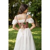 image:imageScarlet Darkness Corset Tops for Women Sweetheart Neckline Overbust BustierSweet Pink Flower