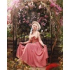 image:imageScarlet Darkness Corset Tops for Women Sweetheart Neckline Overbust BustierSweet Pink Flower