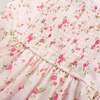 image:imageScarlet Darkness Floral Mini Corset Dress Women Teens Sundress with PocketsBeige Red Floral