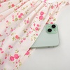 image:imageScarlet Darkness Floral Mini Corset Dress Women Teens Sundress with PocketsBeige Red Floral