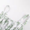 image:imageScarlet Darkness Floral Mini Corset Dress Women Teens Sundress with PocketsBird Leaf Print