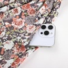 image:imageScarlet Darkness Floral Mini Corset Dress Women Teens Sundress with PocketsBrown Orange Floral