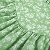 image:imageScarlet Darkness Floral Mini Corset Dress Women Teens Sundress with PocketsGreen White Bloom