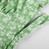 image:imageScarlet Darkness Floral Mini Corset Dress Women Teens Sundress with PocketsGreen White Bloom