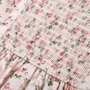 image:imageScarlet Darkness Floral Mini Corset Dress Women Teens Sundress with PocketsNeutral Tone Floral