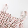 image:imageScarlet Darkness Floral Mini Corset Dress Women Teens Sundress with PocketsNeutral Tone Floral
