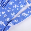 image:imageScarlet Darkness Floral Mini Corset Dress Women Teens Sundress with PocketsRoyal Blue White Floral