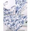 image:imageScarlet Darkness Floral Mini Corset Dress Women Teens Sundress with PocketsWhite Navy Floral