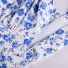 image:imageScarlet Darkness Floral Mini Dress for Women Corset Graduation SundressBlue Ditsy