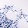 image:imageScarlet Darkness Floral Mini Dress for Women Corset Graduation SundressBlue Ditsy