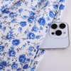 image:imageScarlet Darkness Floral Mini Dress for Women Corset Graduation SundressBlue Ditsy