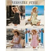 image:imageScarlet Darkness Floral Mini Dress for Women Corset Graduation SundressBlue Floral