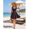 image:imageScarlet Darkness Floral Mini Dress for Women Corset Graduation SundressCherry Blossoms