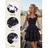 image:imageScarlet Darkness Floral Mini Dress for Women Corset Graduation SundressCherry Blossoms