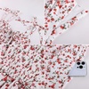 image:imageScarlet Darkness Floral Mini Dress for Women Corset Graduation SundressCherry Red