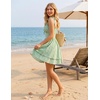 image:imageScarlet Darkness Floral Mini Dress for Women Corset Graduation SundressGreen Daisies
