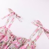 image:imageScarlet Darkness Floral Mini Dress for Women Corset Graduation SundressPink Rose Garden