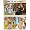 image:imageScarlet Darkness Floral Mini Dress for Women Corset Graduation SundressRed Floral