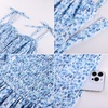 image:imageScarlet Darkness Floral Mini Dress for Women Corset Graduation SundressSoft Blue Ditsy