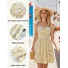image:imageScarlet Darkness Floral Mini Dress for Women Corset Graduation SundressYellow Floral