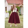 image:imageScarlet Darkness Girls Renaissance Dress Puff Sleeve Maxi Cosplay DressesWine
