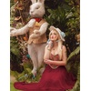 image:imageScarlet Darkness Maxi Skirts for Women Long Flowy Boho Renaissance SkirtBurgundy