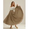 image:imageScarlet Darkness Maxi Skirts for Women Long Flowy Boho Renaissance SkirtCamel