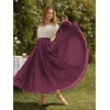 image:imageScarlet Darkness Maxi Skirts for Women Long Flowy Boho Renaissance SkirtDeep Maroon