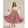 image:imageScarlet Darkness Maxi Skirts for Women Long Flowy Boho Renaissance SkirtDusty Rose