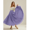 image:imageScarlet Darkness Maxi Skirts for Women Long Flowy Boho Renaissance SkirtLavender