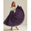 image:imageScarlet Darkness Maxi Skirts for Women Long Flowy Boho Renaissance SkirtPurple
