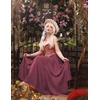 image:imageScarlet Darkness Maxi Skirts for Women Long Flowy Boho Renaissance SkirtWine