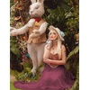 image:imageScarlet Darkness Maxi Skirts for Women Long Flowy Boho Renaissance SkirtWine