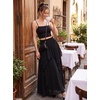 image:imageScarlet Darkness Maxi Skirts for Women Renaissance High Waist Boho Long SkirtBlack