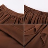 image:imageScarlet Darkness Maxi Skirts for Women Renaissance High Waist Boho Long SkirtCoffee