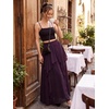image:imageScarlet Darkness Maxi Skirts for Women Renaissance High Waist Boho Long SkirtDeep Purple