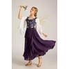 image:imageScarlet Darkness Maxi Skirts for Women Renaissance High Waist Boho Long SkirtDeep Purple