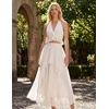 image:imageScarlet Darkness Maxi Skirts for Women Renaissance High Waist Boho Long SkirtWhite