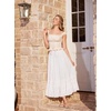 image:imageScarlet Darkness Maxi Skirts for Women Renaissance High Waist Long SkirtWhite