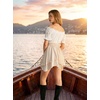 image:imageScarlet Darkness Mini Skirt for Women Renaissance Pirate Layered SkirtsApricot