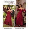 image:imageScarlet Darkness Off the Shoulder Corset Dress Renaissance Dress VintageRed