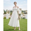 image:imageScarlet Darkness Off the Shoulder Corset Dress Renaissance Dress VintageWhite