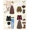 image:imageScarlet Darkness Peasant Blouses for Women Chiffon Off Shoulder Fall TopsBlack